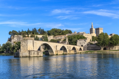 En Avignon (Vaucluse), de jolis lieux de balades romantiques.