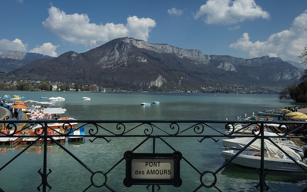 Les plus beaux lieux romantiques à Annecy.