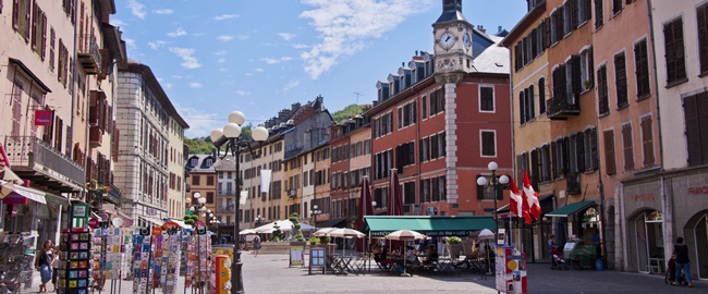 Les plus beaux lieux romantiques à Chambéry.