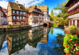 Strasbourg, une ville très romantique.